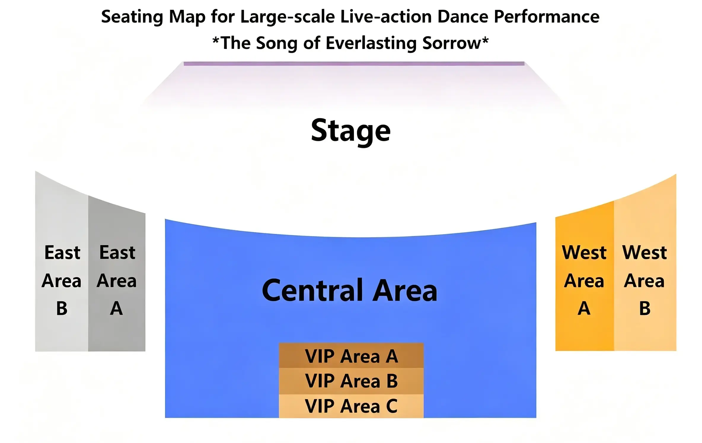The Song of Everlasting Sorrow Seat Map